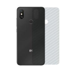 Película Traseira de Fibra de Carbono Transparente para Xiaomi Mi 8 - 