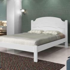 Cama Casal Singapura Branco - CasaH