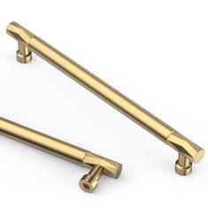 Asidrama Pacote com 10 puxadores de armário de cozinha champanhe bronze 7,5 polegadas (192 mm), puxadores de armário de cozinha para puxadores de gaveta de armário