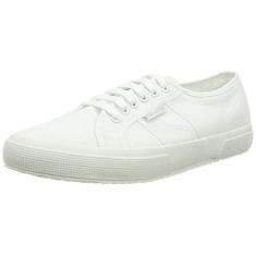 Superga Tênis clássico unissex 2750 Cotu, Branco total, 39 BR