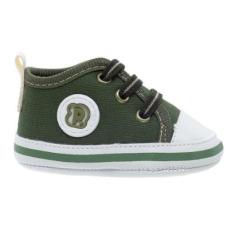 Tênis Bebê Menino Pimpolho 110121C Verde-Masculino