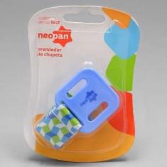 Prendedor De Chupeta Para Bebê Azul Menino Neopan