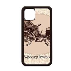 Capa clássica com estampa de flores de carros para iPhone 11 Pro Max para Apple Mobile Case Shell