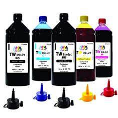 5 Litros de Tinta Para Epson EcoTank L4160 L6161 TW Ink-Jet