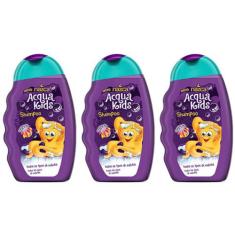 Kit C/03 Acqua Kids Tutti Frutti Shampoo Infantil 250ml