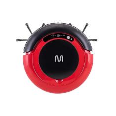Aspirador de Pó Robô Mars Varre + Aspira + Passa Pano Bivolt com 30W e Bateria Recarregável, Vermelho/Preto Multi Home - HO400