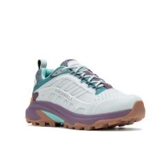 Merrell Moab Speed 2 Tênis feminino de couro impermeável para caminhada, Cintura alta, 34