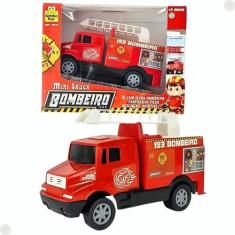 Caminhão Brinquedo Mini Truck Bombeiro 0073 - Samba Toys