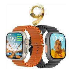 Relogio Inteligente Ultra 9 Smartwatch U9 Bluetooth Lançamento Masculi