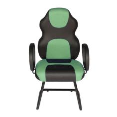 Cadeira Gamer Interlocutor Linha Gamer Racing Verde