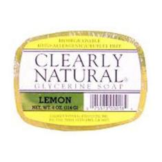 Sabonete de limão 4 oz ea da Clearly Natural (pacote com 4)