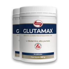 Kit 2 Glutamax Vitafor Glutamina 300g