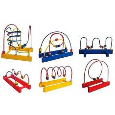 Brinquedo Educativos Conjunto de Aramados 6 Peças - OUTRAS MARCAS