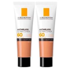 La Roche-Posay Anthelios Ultra Cover Kit com 2 Unidades – Protetor Solar Facial Com Cor FPS60 4.0 –-Unissex