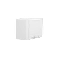 Armário Aéreo Cozinha Modulado Canto Oblíquo Evidence 7013 C/ 1 Porta Branco - Bertolini