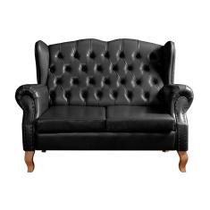 Namoradeira Imperador Sofá Chesterfield Botonê Retrô Colonial