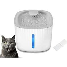 Bebedouro Fonte de água para gatos bebedouro automático para animais de estimação gatos cães dispensador de água silencioso