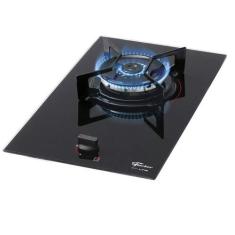 Fogao Cooktop Fischer 1Q Fit Line Tc Gas Mesa Vidro Preto Bivolt