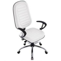 Cadeira para Escritório Presidente Gomada Linha Blenda Branco