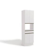 Paneleiro de Cozinha Modulado Maxxi G751 4 Portas e 1 Gaveta 70cm Polipropileno Branco - Kappesberg