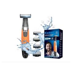 Maquina Aparelho de Barbear Aparador De Pelos Depilador Recarregável U