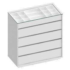 Cômoda Belize 5 gv Branca