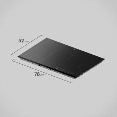 Cooktop 4 Bocas de Indução Electrolux Expert com Flexi Cook e Timer (IE8FB) 220V