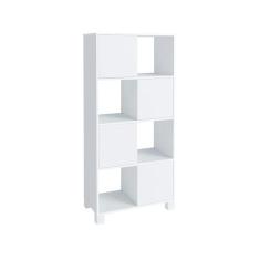 Estante Wally 4 PT Branca - Artany, Branco