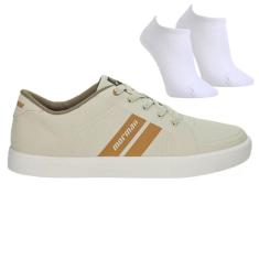 Kit Tênis Mormaii Urban Stripe 3 Masculino + Par-Masculino