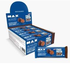 Power Protein Crisp Bar (Caixa c/ 12un de 44g) Max Titanium-Unissex