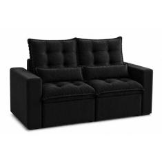 Sofá Retrátil e Reclinável 1,5m C/ 02 Módulos em Tecido Suede Montagem