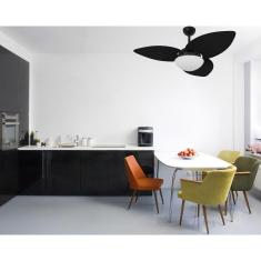 Ventilador De Teto Vd42 Dunamis 3 Pás Preto 110V