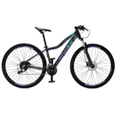 Bicicleta Aro 29 KRW Destiny Alumínio Shimano TZ 24 Vel Freio Hidráulico SX6