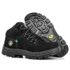 Bota Coturno Masculino Adventure Couro Bell Boots, Preto, 42