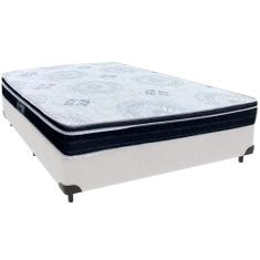 Cama Box e Colchão Orthosono D33 Com Pillow Top Viúvo Anjos