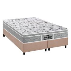 Cama Box Queen: Colchão Espuma D45 Probel /Ep Guarda Costas Próextreme Plus + Base Clean(158X198)