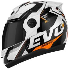 Capacete Fechado Moto Masculino Feminino Evolution G8 Evo Solid 788 Vi