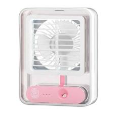 Ventilador Portátil USB - Umidificador - Branco - Bivena
