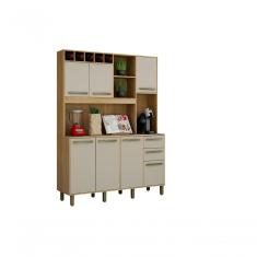 Armário De Cozinha 7 Portas 2 Gavetas Granada Valdemoveis