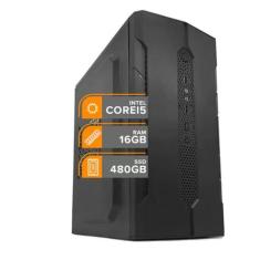 Computador Cpu Pc Torre Intel i5 16Gb Ssd 480Gb wifi