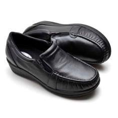 Sapato Enfermagem Feminino Branco Tênis Ortopédico Em Couro - Lasyn Sh