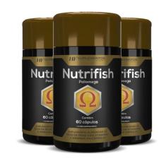 3x poliomega vitamina a d c e k b1 b2 b3 b6 b12 ferro zinco - HF SUPLE