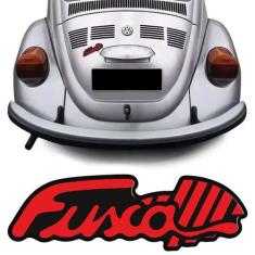 Adesivo Traseiro Fusca Itamar 1994 Emblema Vermelho Resinado - SPORTIN