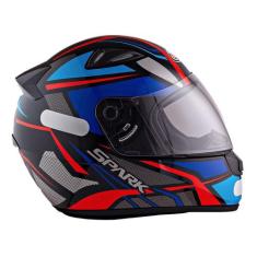 Capacete Ebf Spider Azul, Azul, 58