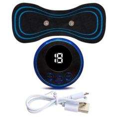 Mini Massageador Elétrico Portátil de Pescoço Estimulador