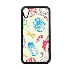 Capa de Natal com boneco de neve para iPhone XR para proteção de telefone da Apple