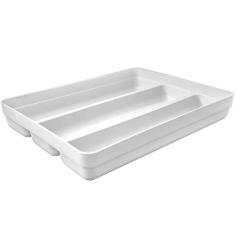 Ou Organizador de Utensílios Branco Linha Logic