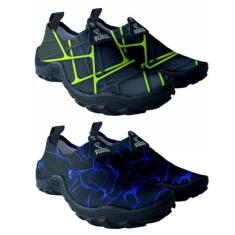 Kit 2 Tenis Sapatilha Pesca Treking caiaque Aquatica Beach Tennis Fute