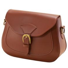 Bolsa tiracolo vintage feminina de couro vegano boho retrô bolsa simples bolsa casual de couro sintético, Várias, Small