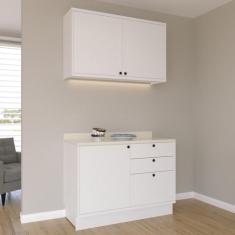 Cozinha Compacta 2 Peças 3 Portas 3 Gavetas Sevilha - Herval